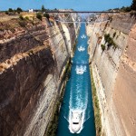 Коринтски канал - најтесниот морски канал во Светот